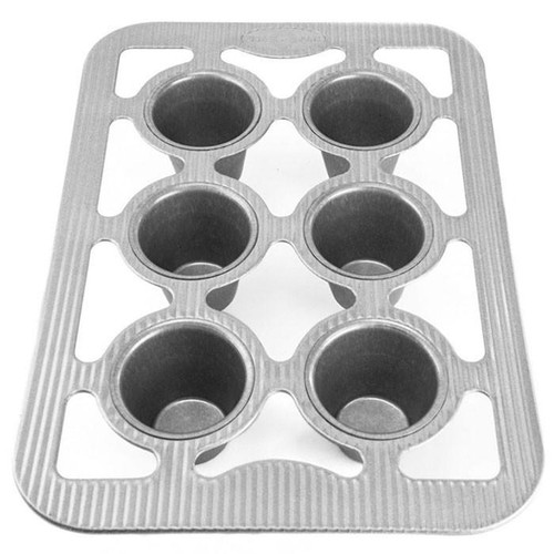 Popover Pan NonStick, 6 Well The Gourmet Warehouse