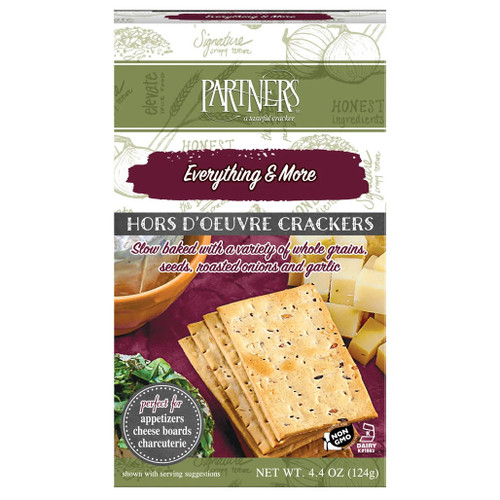 Partners Crackers Everything & More, 124g The Gourmet Warehouse