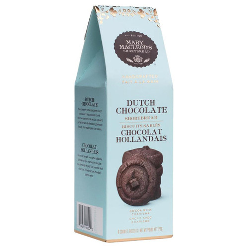 Shortbread Cookies - Dutch Chocolate, 120g - The Gourmet Warehouse