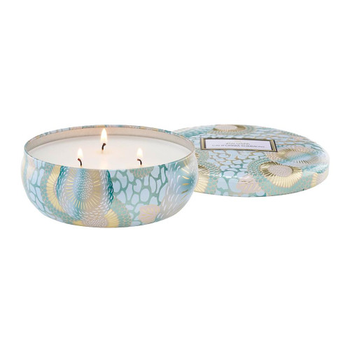 Japonica 3-Wick Tin Candle - California Summers, 12oz - The Gourmet ...