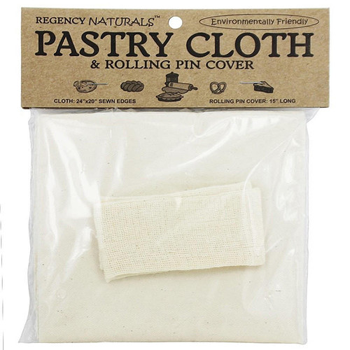 Pastry Cloth & Rolling Pin Cover Set The Gourmet Warehouse