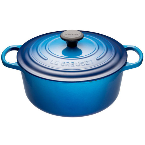 Blueberry Round Dutch Oven, 4.2L - The Gourmet Warehouse