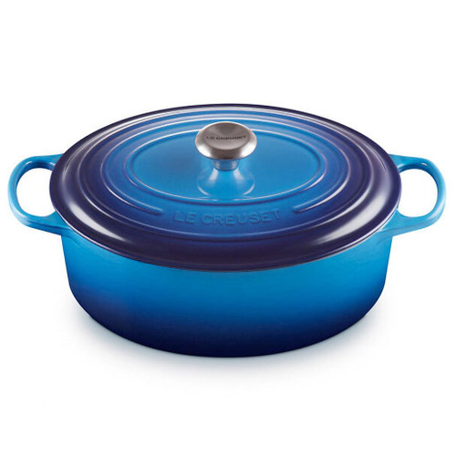 Blueberry Oval Dutch Oven, 6.3L - The Gourmet Warehouse