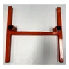 alc-0025-heavy-base-target-stand-H-frame-orange-steel-made-in-usa-alco-target