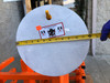 12-inch-round-creusabro-8000-steel-target-plate-3/8-thick-impact-resistant-made-exclusively-alco-target-usa