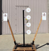 4'-creusabro-8000-steel-dueling-tree-with-4-paddles-2x4-angled-base-easy-setup- hand-built-in-the-usa-shop-alco-target