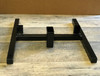 alco-target-2 in 1-fixed-steel-shooting-target-stand-base-2x4-and-1x2-slots-hand-built-usa