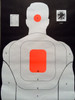 BT-5 Head Shot Variety Pack B - RED DOT POLICE TRAINING PROGRAM TARGET