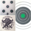 hill-23-2g-five-bull-black-green-center-shooting-target-21x24-made-in-usa-alco-target