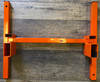 alco-target-2 in 1-adjustable-metal-shooting-target-stand-base-two-2x4-two-1x2-slots-adjustable-35-inch-usa