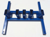 alco-target-five-finger-shooting-target-stand-base-five-2x4-hand-built-in-usa-24x24-inch