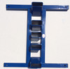 alco-target-five-finger-shooting-target-stand-base-five-2x4-hand-built-in-usa-24x24-inch
