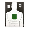 BT-5R/2 Green - RED DOT POLICE TRAINING PROGRAM TARGET(Printed on white paper)