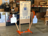 alco-target-2 in 1-wide-angle-adjustable-shooting-target-stand-base-18 lbs-paper-steel-usa
