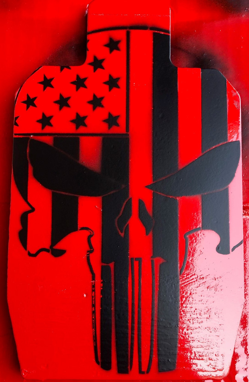 creusabro-8000-steel-trailer-hitch-cover-plate-8.5"x5"-uspsa-ipsc-silhouette-style-protects-your-bumper-made-in-usa-shop-alco-target