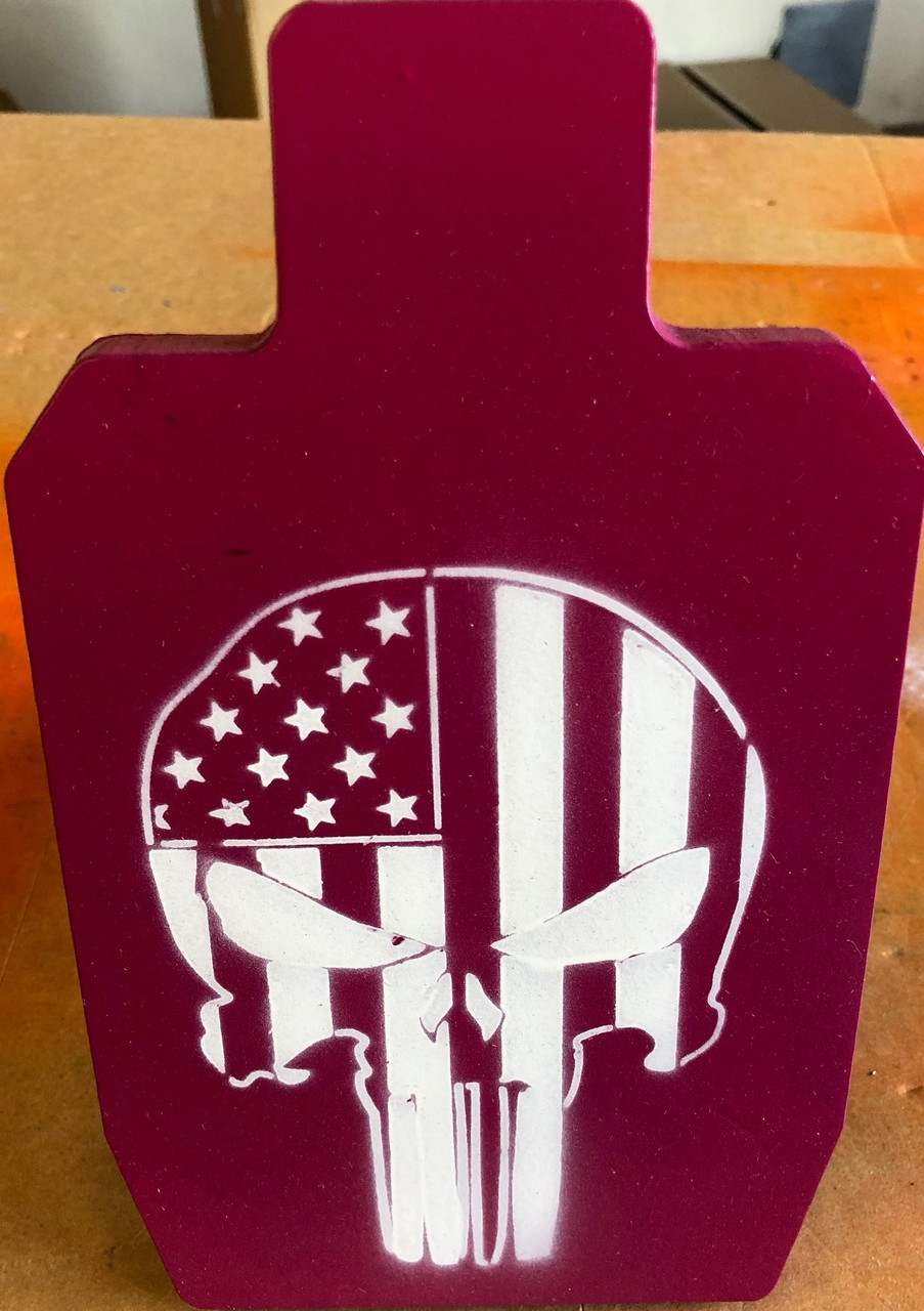 creusabro-8000-steel-trailer-hitch-cover-plate-8.5"x5"-uspsa-ipsc-silhouette-style-protects-your-bumper-made-in-usa-shop-alco-target