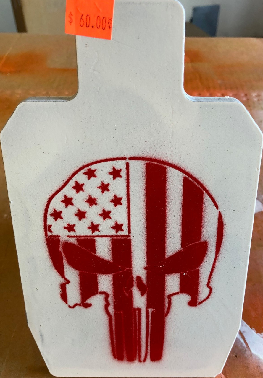 creusabro-8000-steel-trailer-hitch-cover-plate-8.5"x5"-uspsa-ipsc-silhouette-style-protects-your-bumper-made-in-usa-shop-alco-target