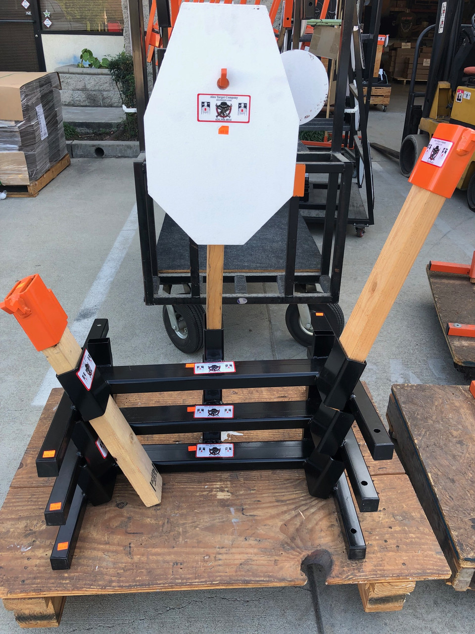 alco-target-3-in-1-fixed-heavy-base-shooting-target-stand-base-wide-angle-with-2x4-center-stackable-hand-built-usa