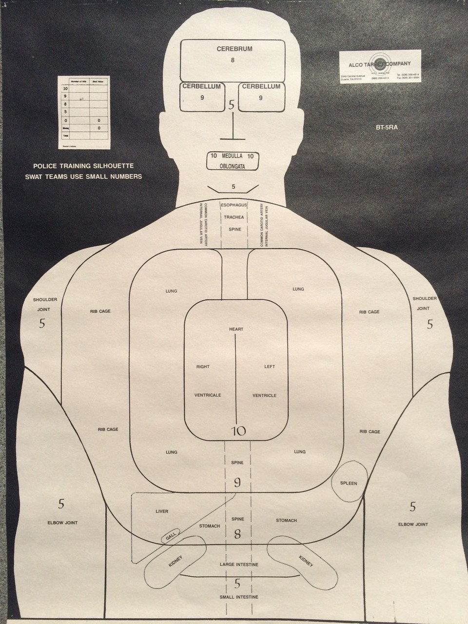 bt-5ra-reverse-anatomy-police-training-target-18x24-red-dot-made-in-usa-alco-target