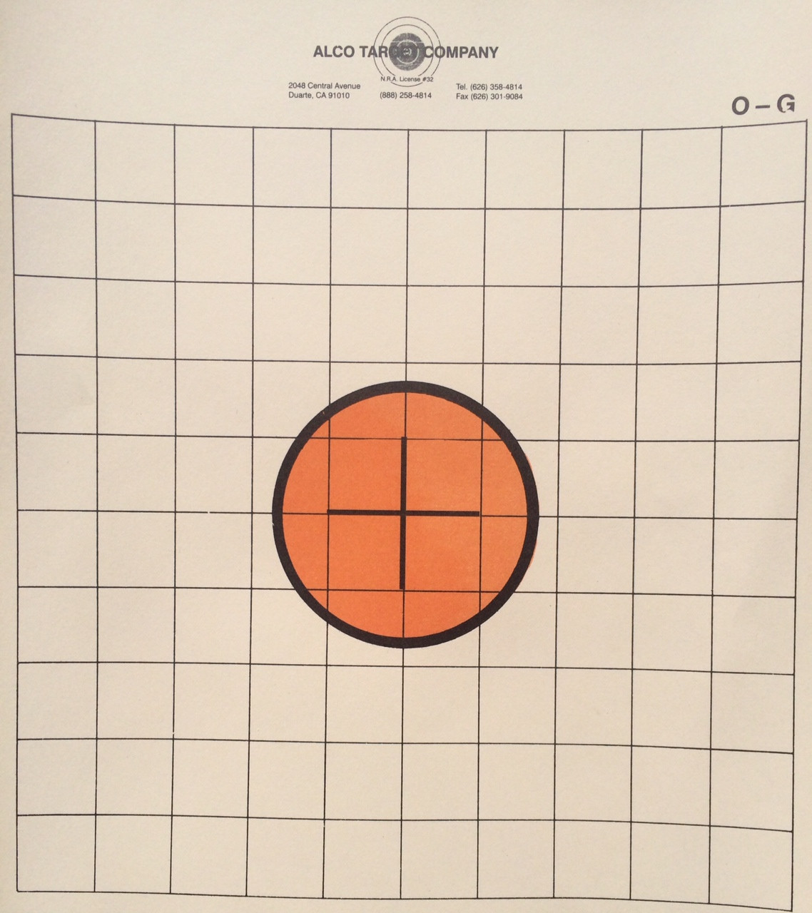og-variety-pack-1-inch-grid-nra-approved-paper-shooting-target-4-colors-100-pack-made-in-usa-alco-target