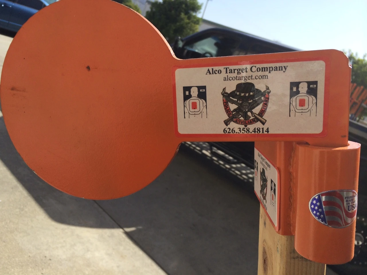 6"-hostage-paddle-swinging-steel-target 3/8"-creusabro-8000-use-with-plate-hooks-reactive-swinging-action-made-in-usa-shop-alco-target