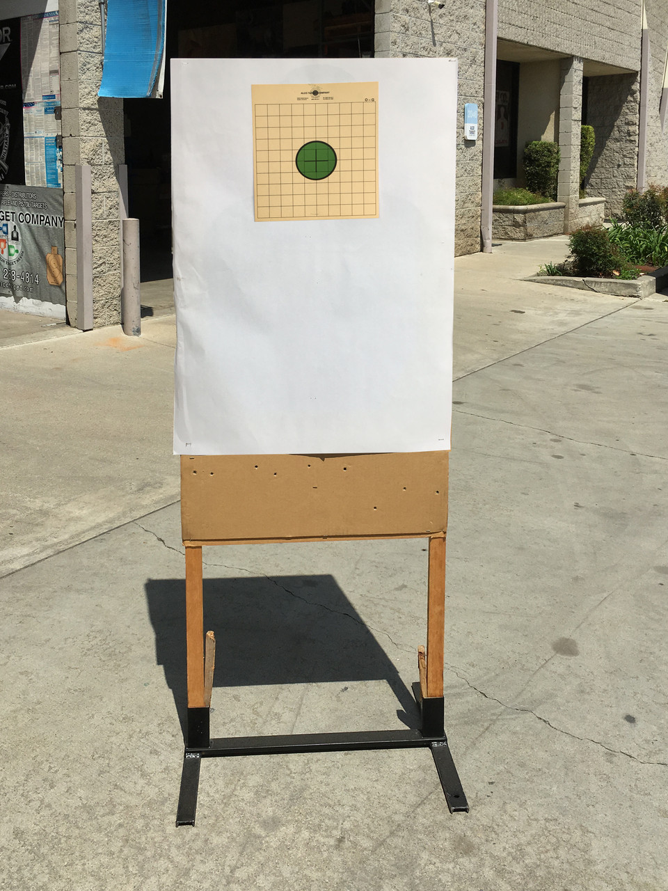 OG Grid Shooting Target Green