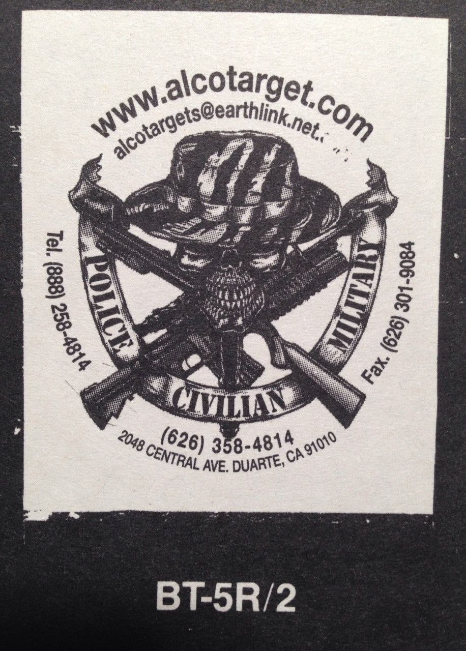 bt-5r-2-reverse-police-training-target-18x24-red-dot-made-in-usa-alco-target