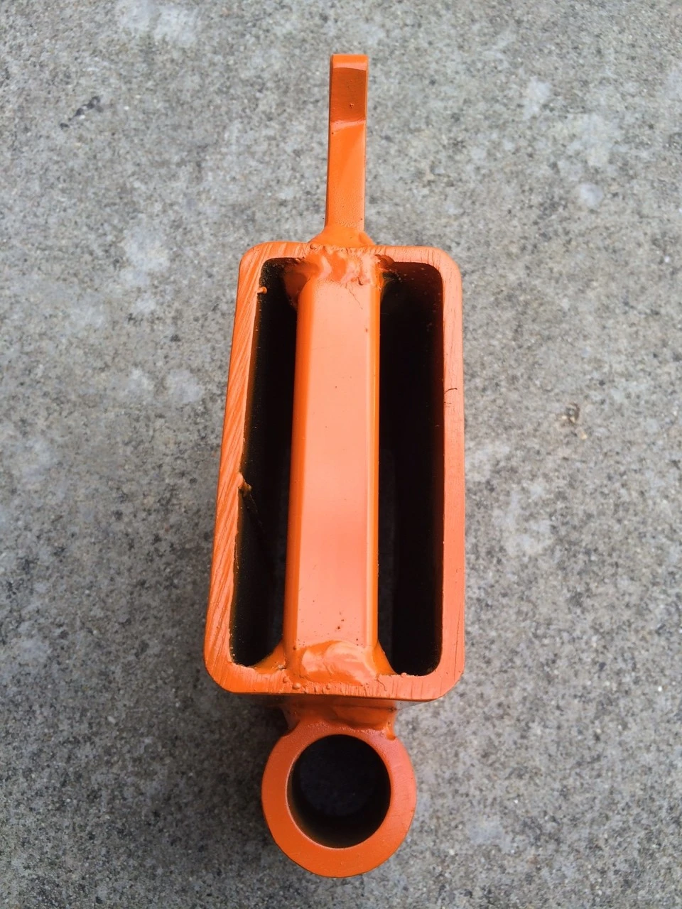 2x4-creusabro-8000-steel-target-hook-with-hostage-paddle-sleeve-3/8"-thick-all-weld-construction-Hand-built-usa-shop-alco-target