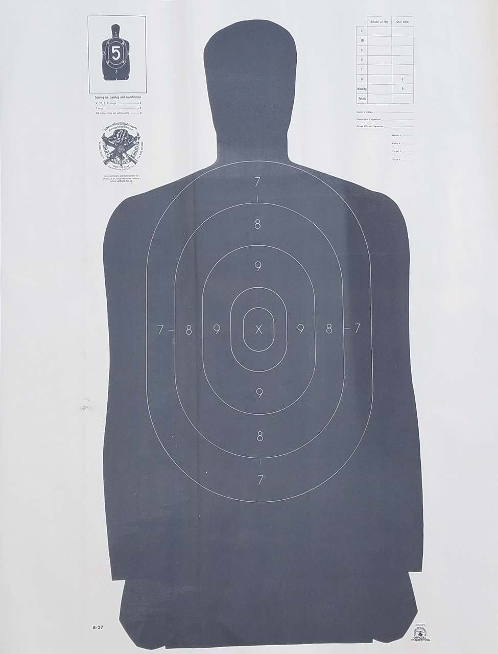 b-27fs-full-size-nra-silhouette-training-target-35x45-score-10-7-made-in-usa-alco-target