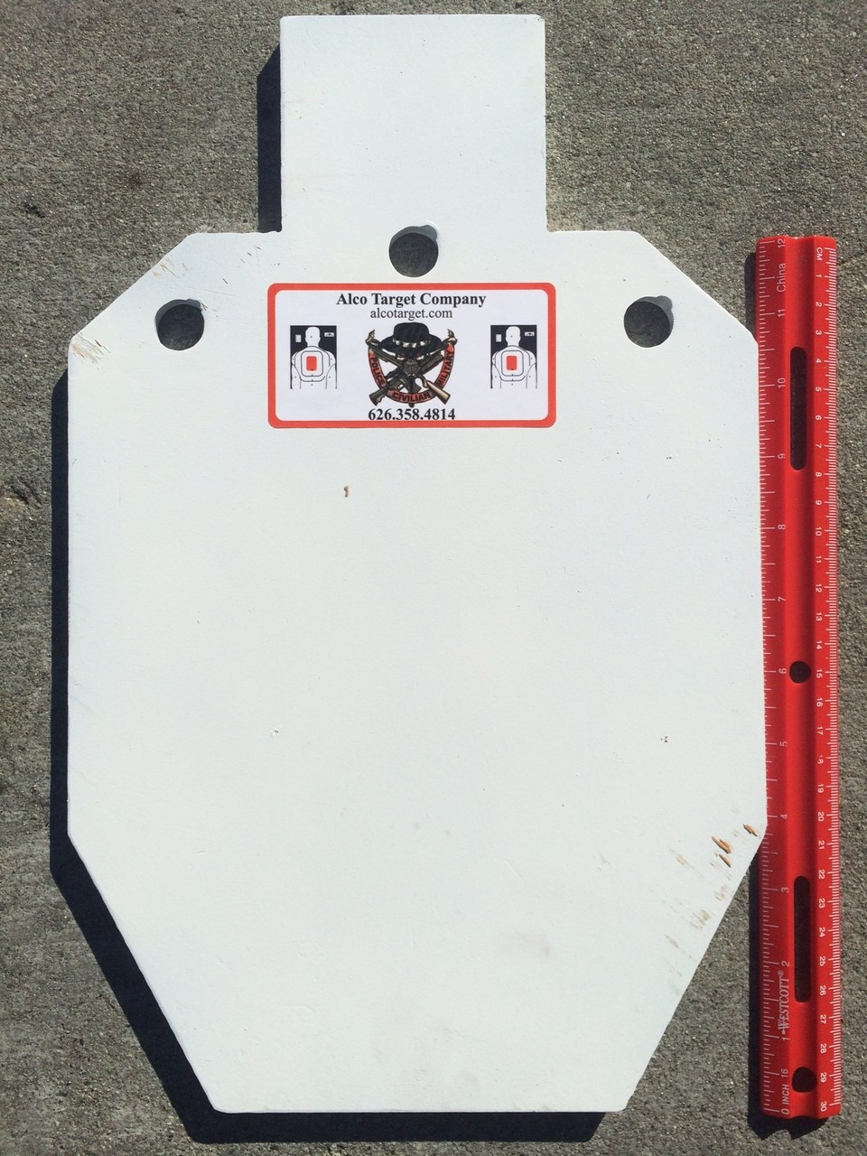 ipsc-medium-torso-steel-plate-10"x15"-3/8"-creusabro-8000-handles-.308-.223-.556-7.62.