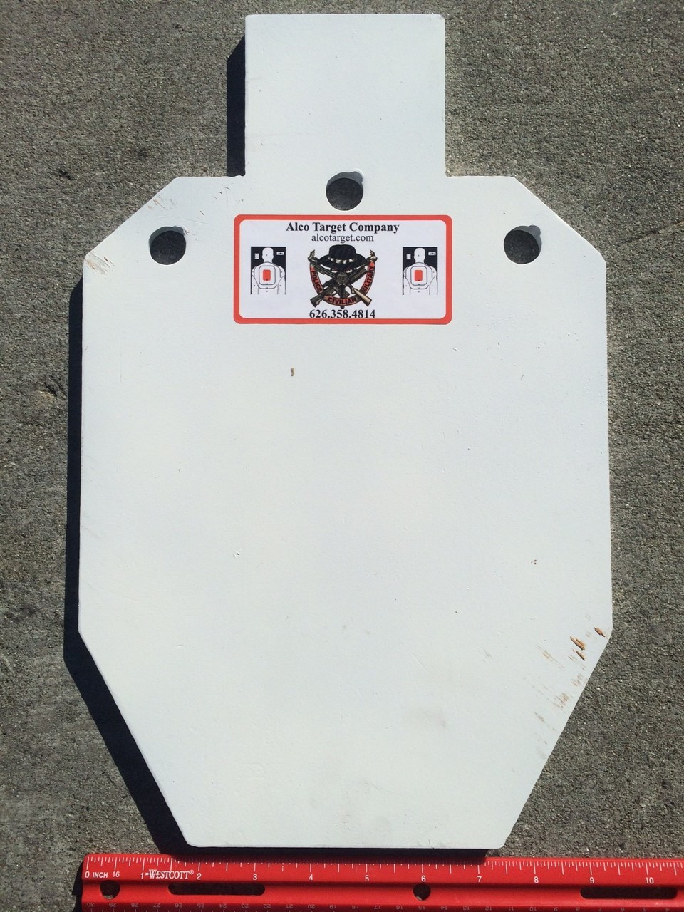 ipsc-medium-torso-steel-plate-10"x15"-3/8"-creusabro-8000-handles-.308-.223-.556-7.62.