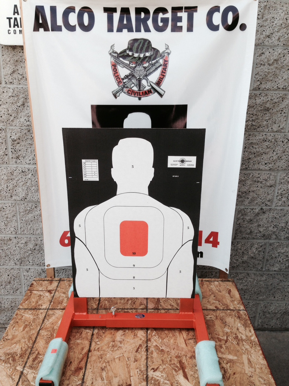 alco-target-24-inch-adjustable-shooting-target-stand-base-ipsc-idps-compatible-21-to-35-inch-width-usa