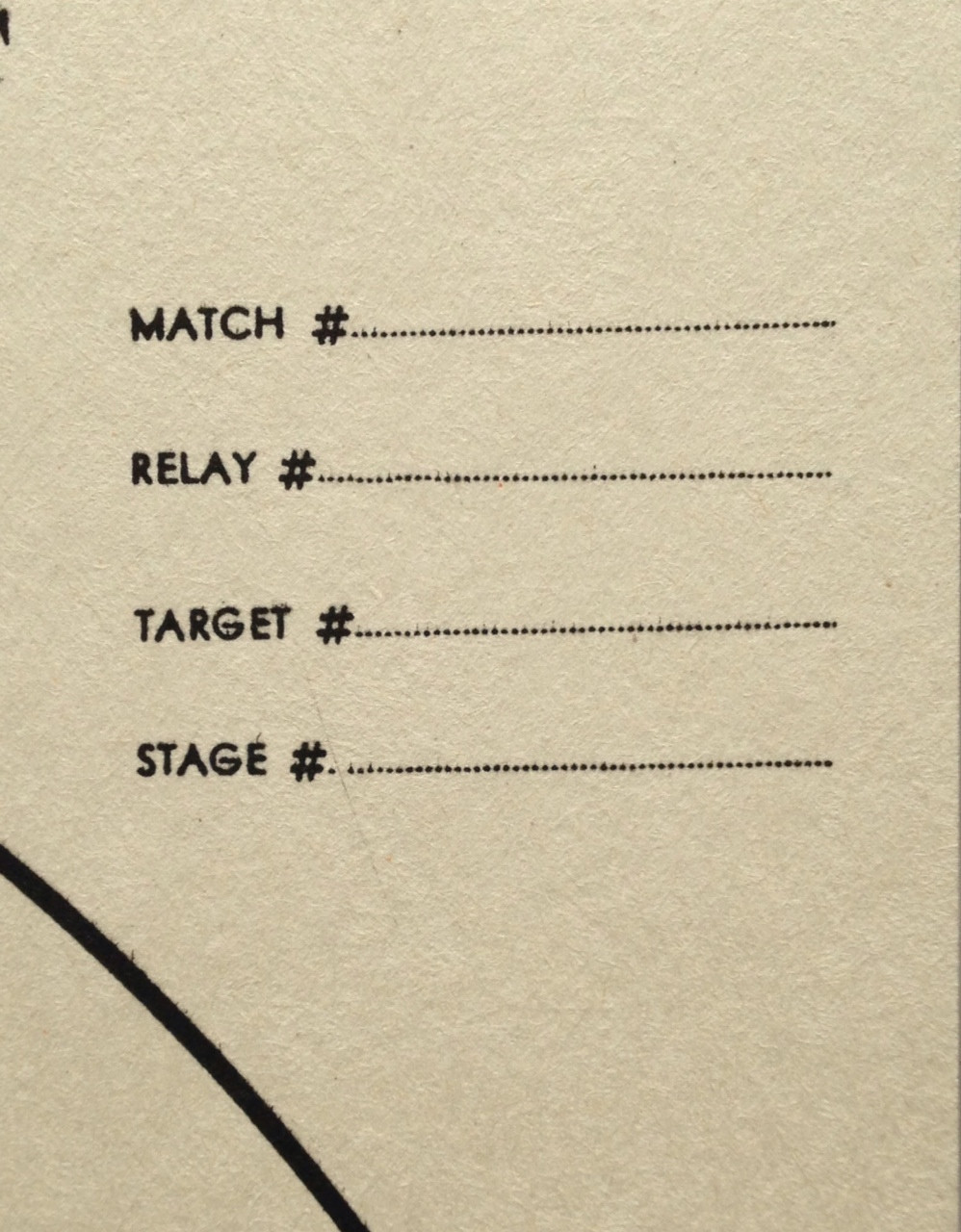 b-16/2-nra-official-25-yard-slow-fire-bull-orange-center-tag-paper-10.5x12-made-in-usa-alco-target