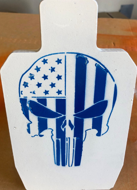 creusabro-8000-steel-trailer-hitch-cover-plate-8.5"x5"-uspsa-ipsc-silhouette-style-protects-your-bumper-made-in-usa-shop-alco-target