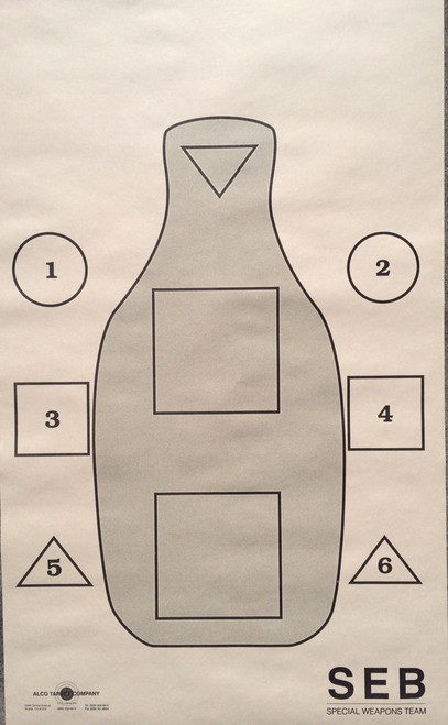 Q-SEB Training Shooting Target