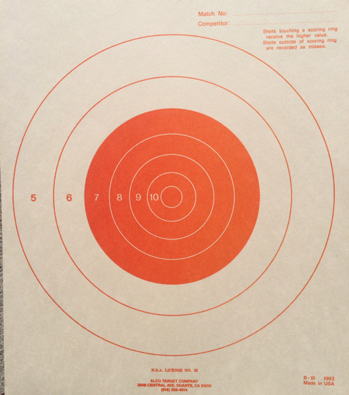 b-16o-nra-official-25-yard-slow-fire-bull-orange-target-10.5x12-made-in-usa-alco-target