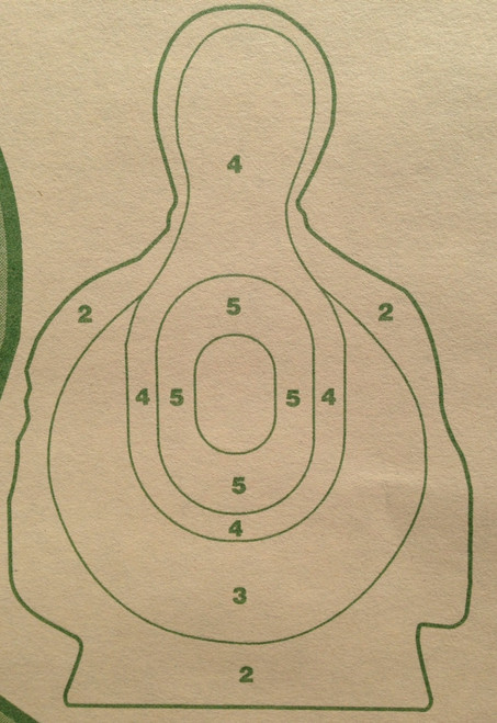 TRS-I G Silhouette Shooting Target