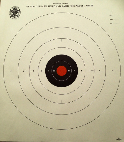 b-8P/2-nra-official-25-yard-timed-rapid-fire-black-bull-orange-center-21x24-made-in-usa-alco-target