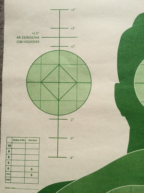 bt-5sg-rpd-shaded-green-police-silhouette-1-inch-grid-10-8-scoring -18x24.5-made-in-usa-alco-target