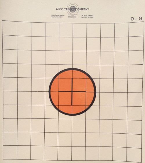og-orange-center-1-inch-grid-nra-approved-paper-shooting-target-10.5x12-made-in-usa-alco-target