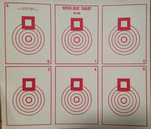 BR-100/6 RED Shooting Target