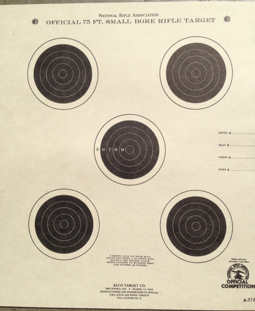 A-7/5 Shooting Target