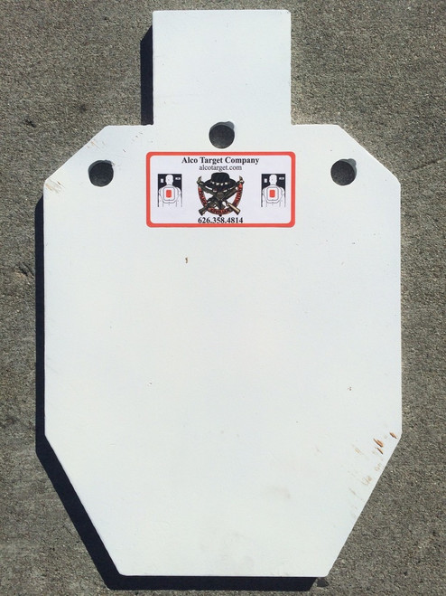ipsc-medium-torso-steel-plate-10"x15"-3/8"-creusabro-8000-handles-.308-.223-.556-7.62-made-in-usa-shop-alco-target