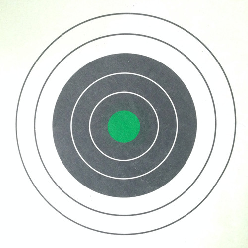 hill-23-2g-five-bull-black-green-center-shooting-target-21x24-made-in-usa-alco-target