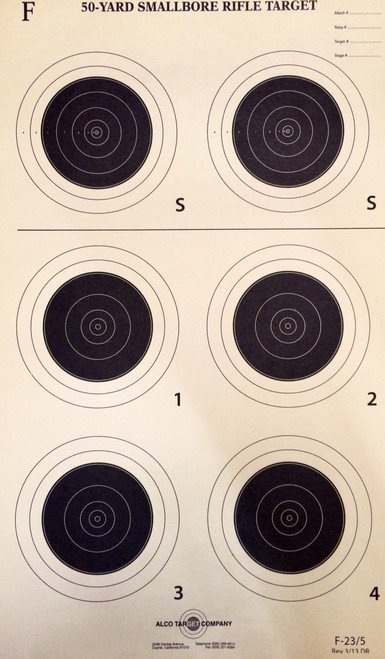 f-23/5-50-yard-smallbore-rifle-tournament-6-bull-target-14x24-made-in-usa-alco-target