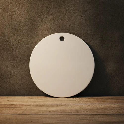 Round 6" Steel Shooting Target Plate
