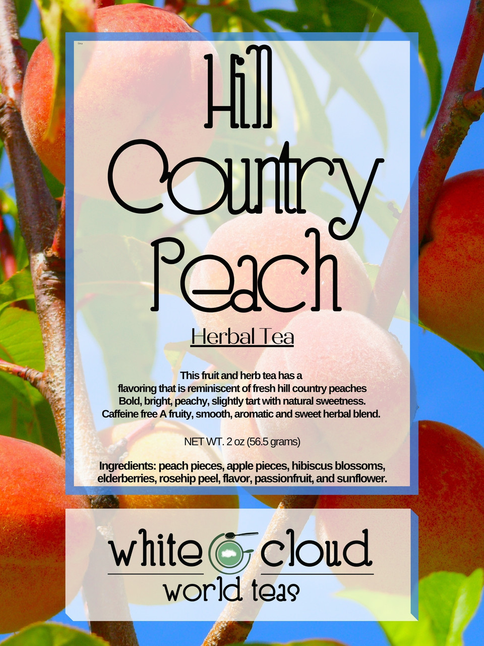 Hill Country Peach Herbal Infusion