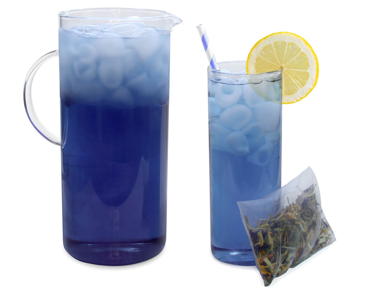 Butterfly Pea Flower Tea Lemonade (herb infused!) - The Cup of Life