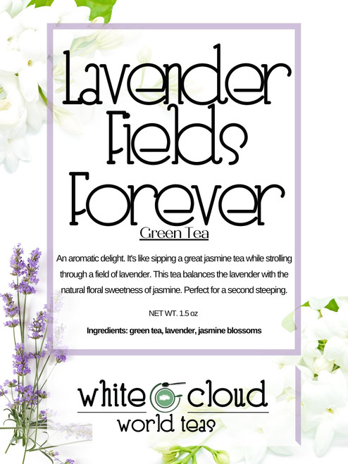 Lavender Haze Iced Tea Pouches - White Cloud World Teas