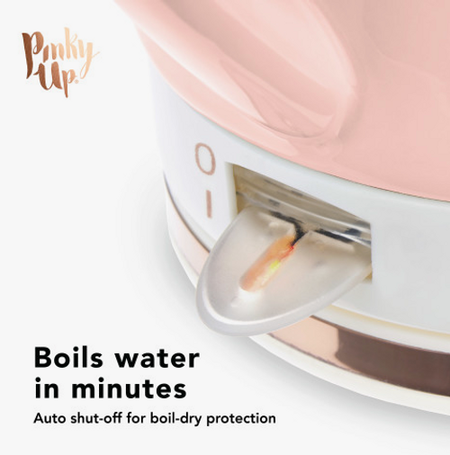 Noelle™ Ceramic Electric Tea Kettle by Pinky Up®